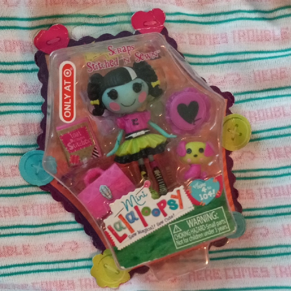 Lalaloopsy Mini Doll - Green and Pink Delight